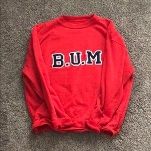 Vintage B.U.M crewneck